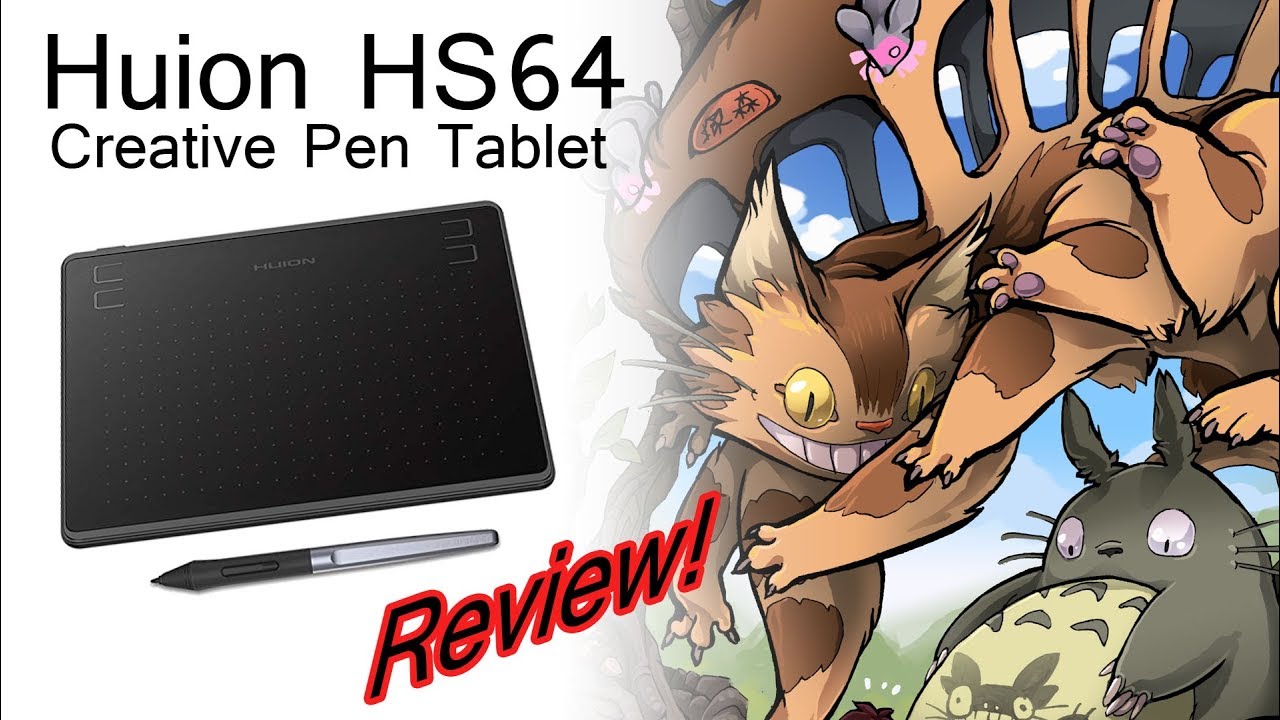 Huion HS64 Creative Pen Tablet Review