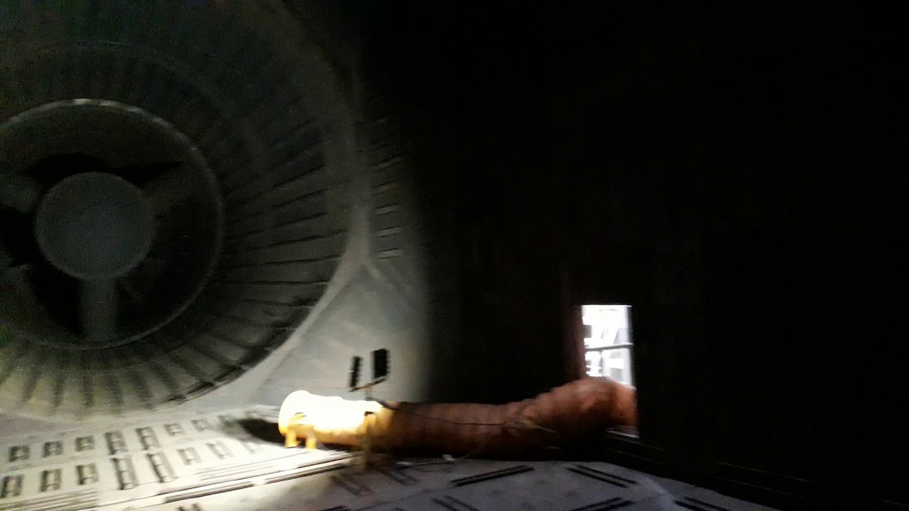 GE 9FA gas turbine exhaust cone,