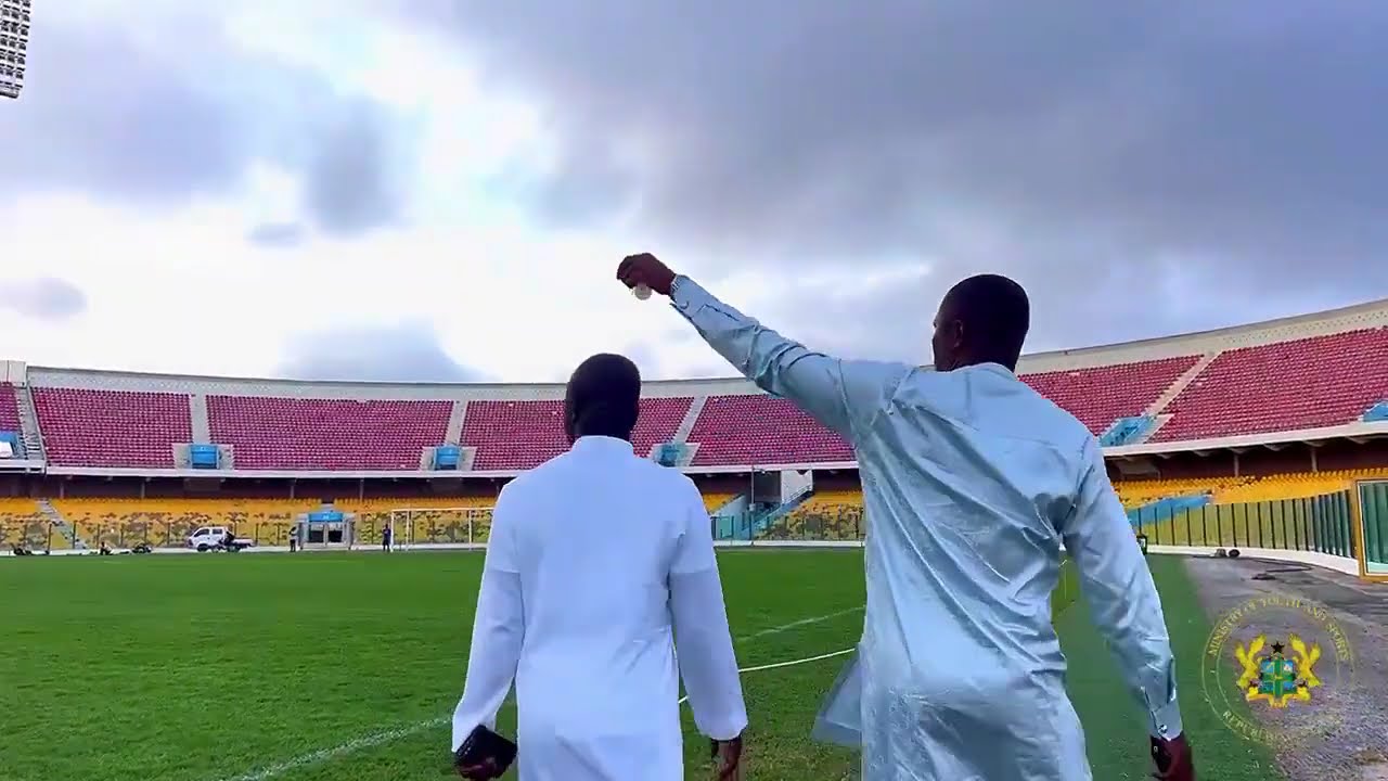 Here's an update from the sports ministry on the state of the Accra Sports stadium.