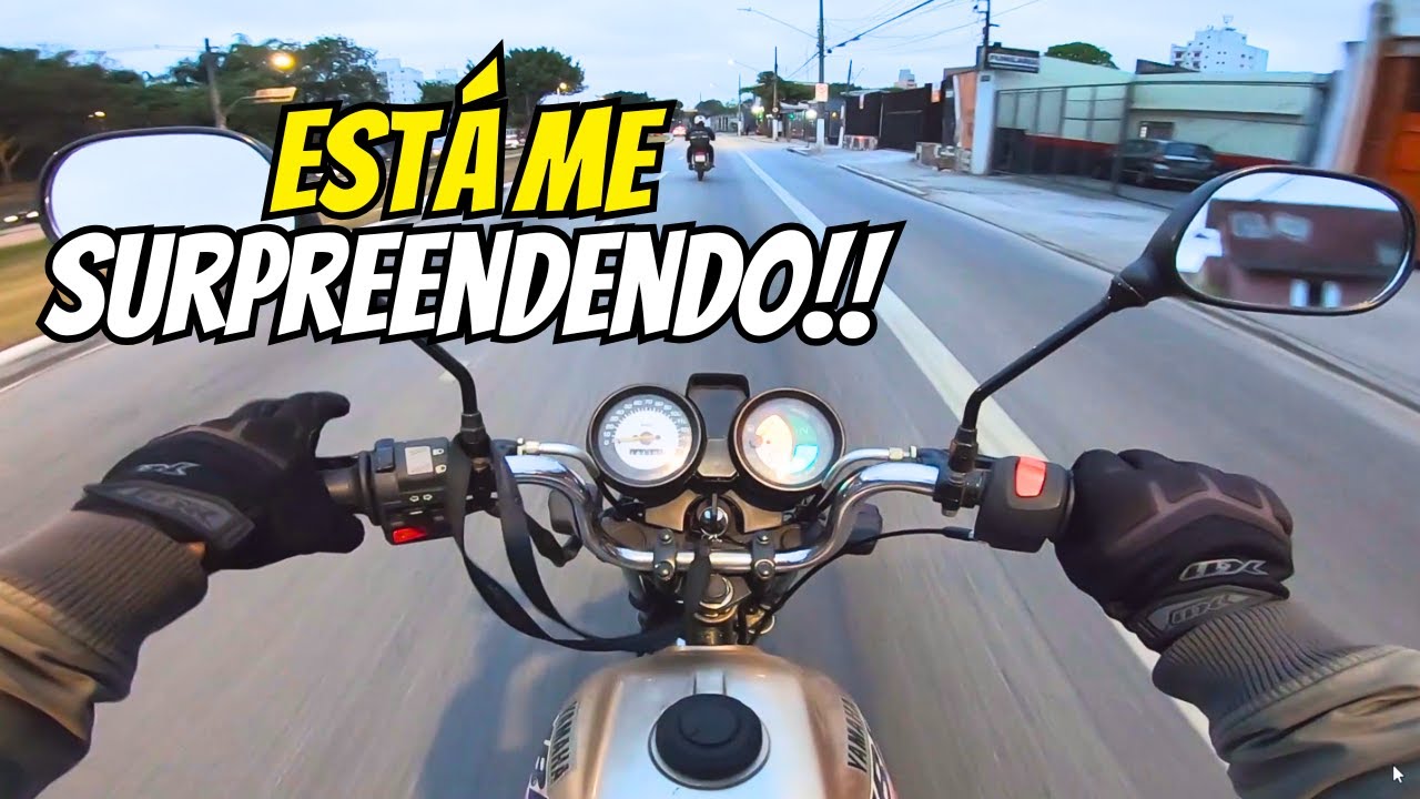 YBR 125 | USANDO NO DIA A DIA!!
