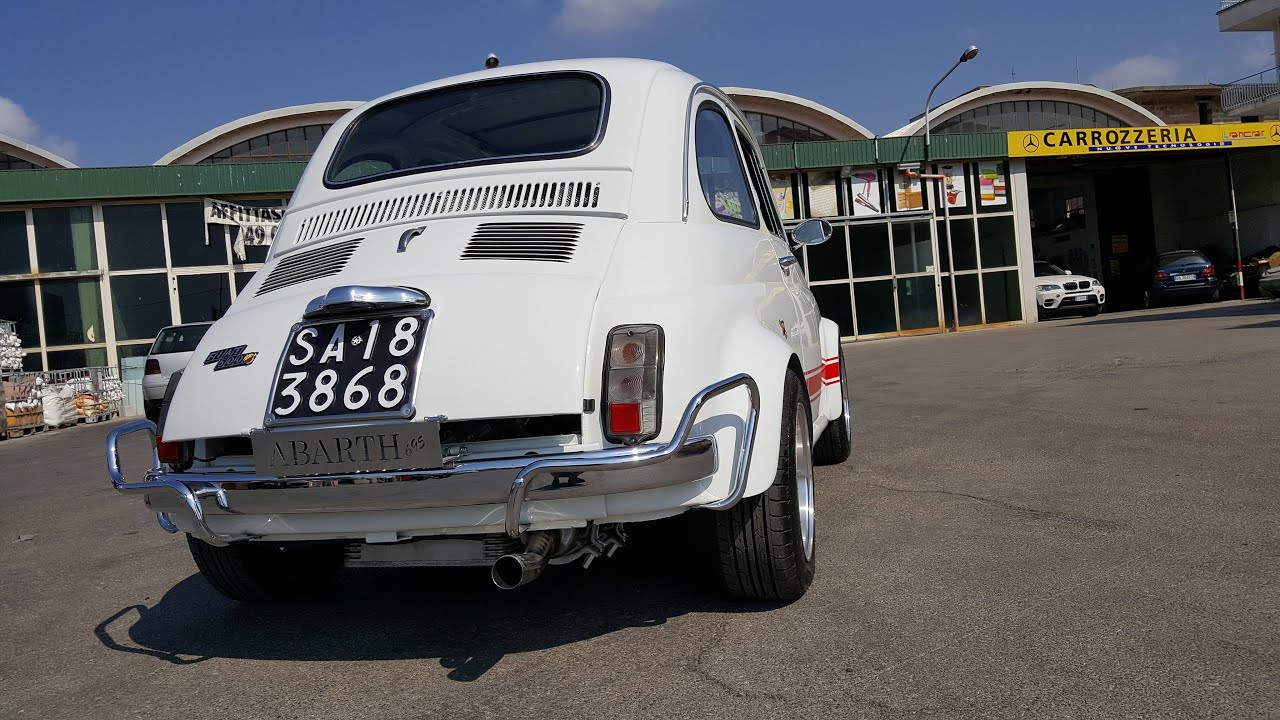 Building a 1971 Fiat 500 Abarth in 5 minutes
