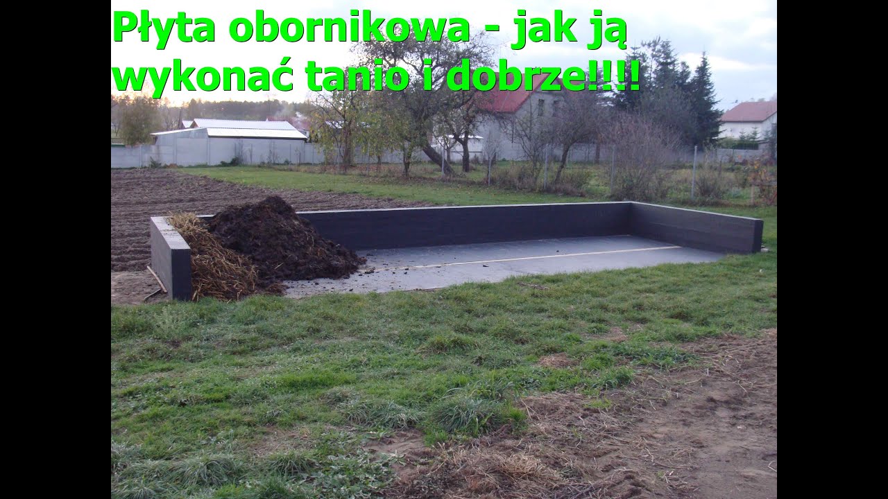 Budowa płyty obornikowej 2019