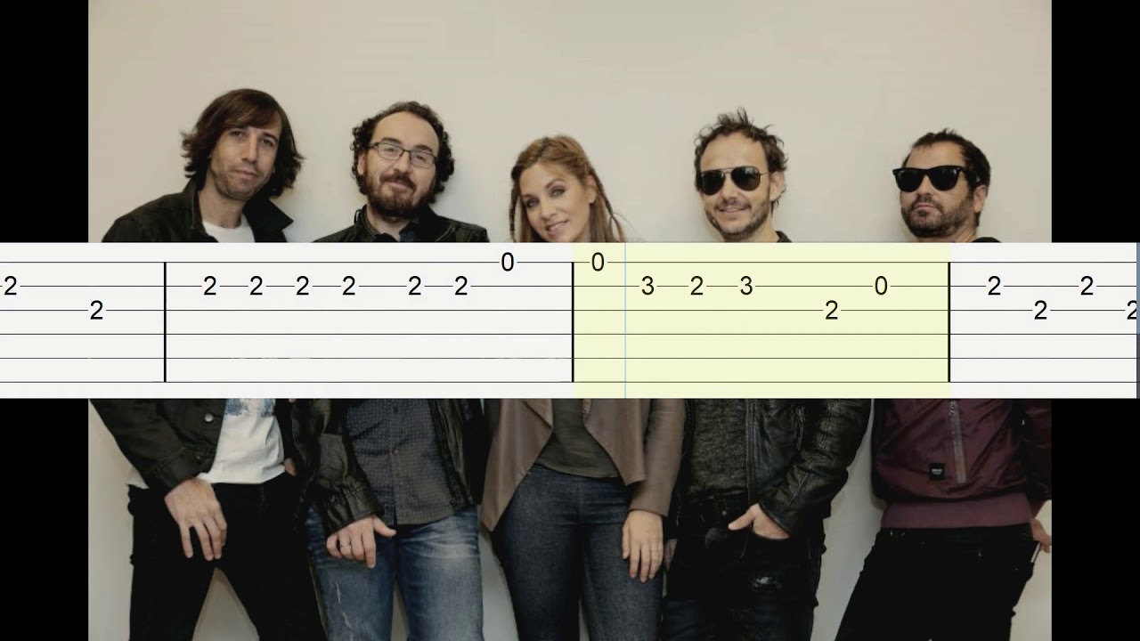 Rosas - La oreja de van gogh/Tutorial guitarra(Melodia)/Tablatura