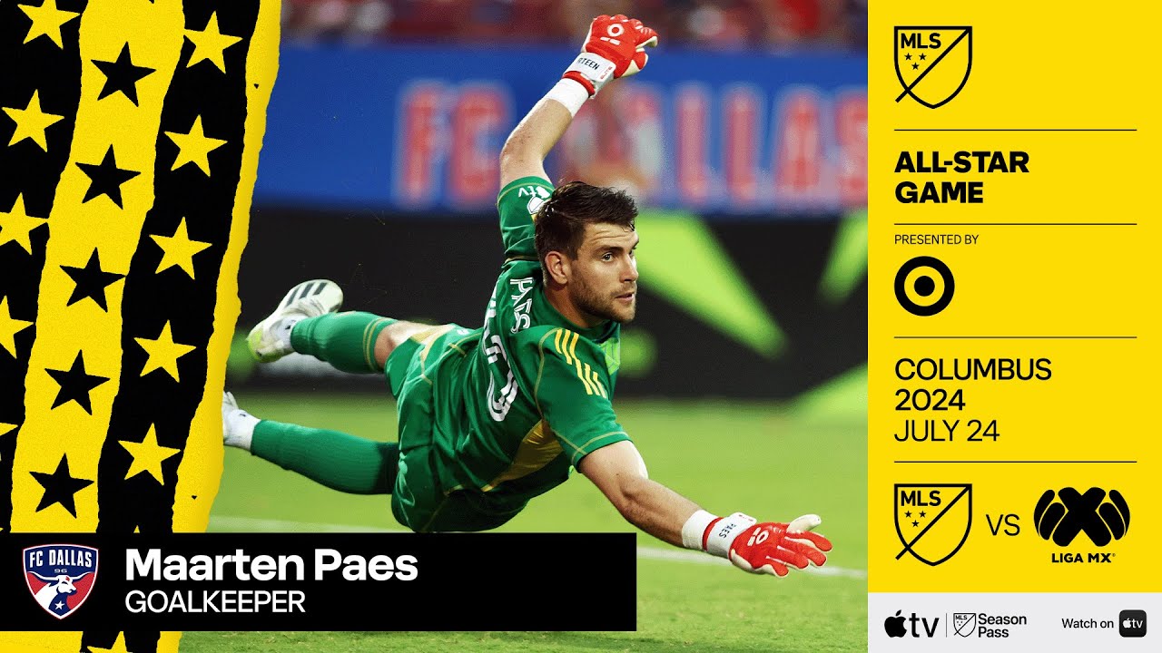 Best Maarten Paes Plays | 2024 MLS All-Star