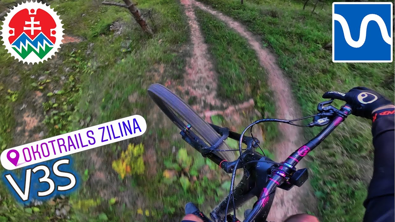 OKOTRAILS ŽILINA | V3S technick&yacute; trail  - Prehliadka Trate ⚙️BOSCH CX GEN4⚡️600 W 85 Nm🔋625 Wh