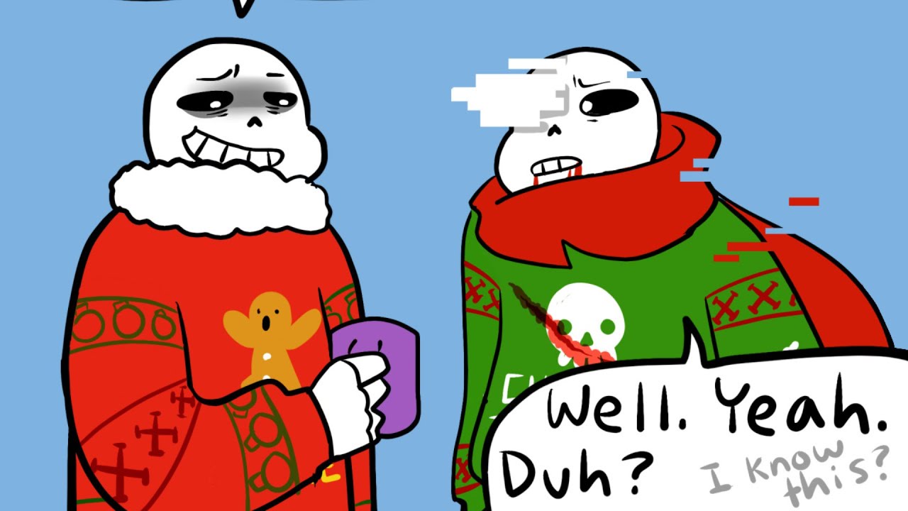 Re-Watching the Undertale Christmas Party AU Comic Dub from 10 years ago