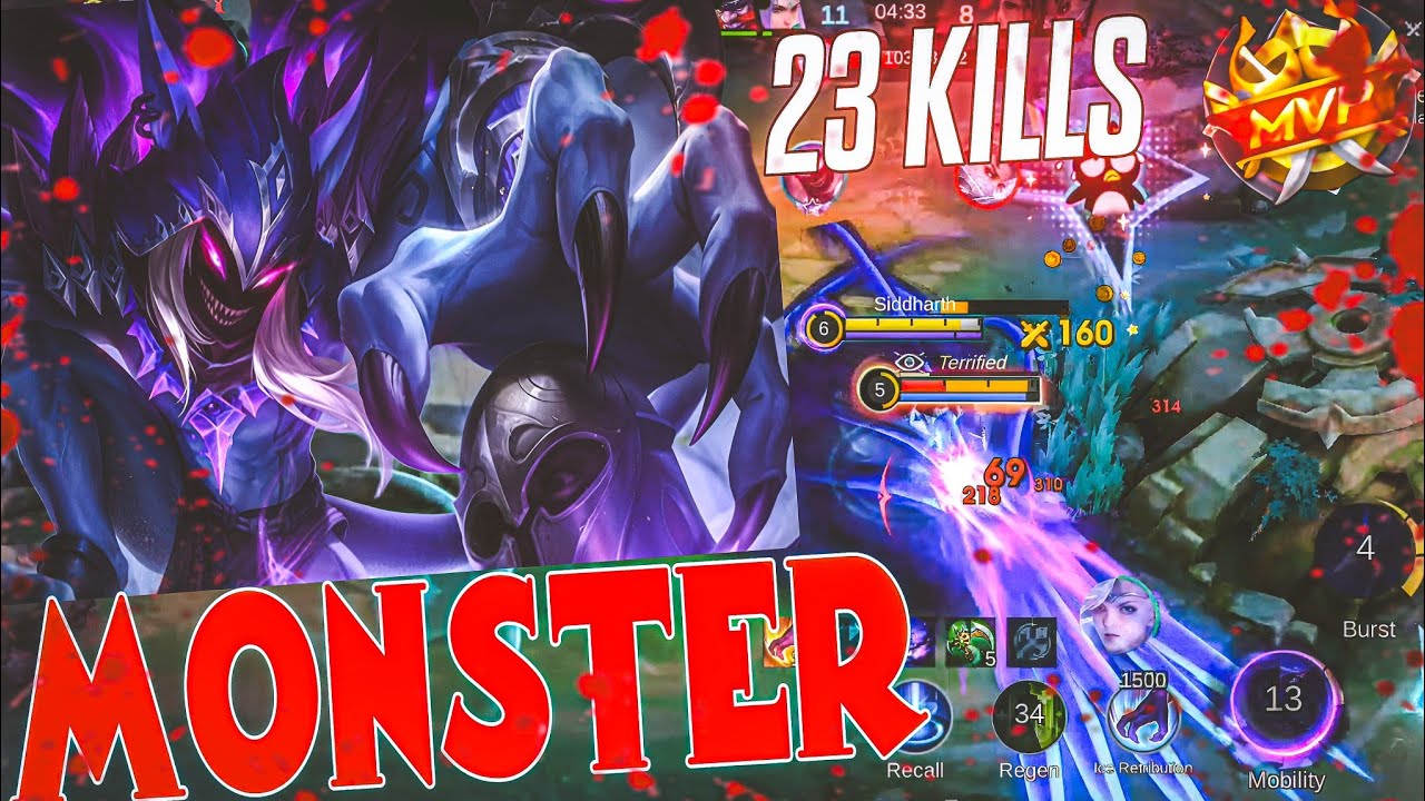Helcurt The Moster Gameplay | Moba Legends Gameplay In Hindi | 23 KILLS 0 DEATH