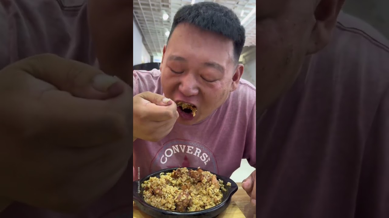 合理饮食，拒绝浪费 #打工人吃啥 #大肘子配米饭有多香 #来一次碳水大暴击吧