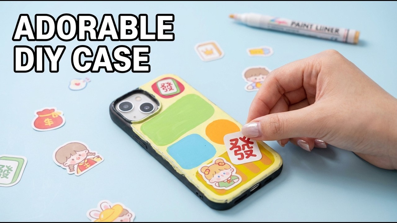 Make This Adorable DIY Phone Case Now!