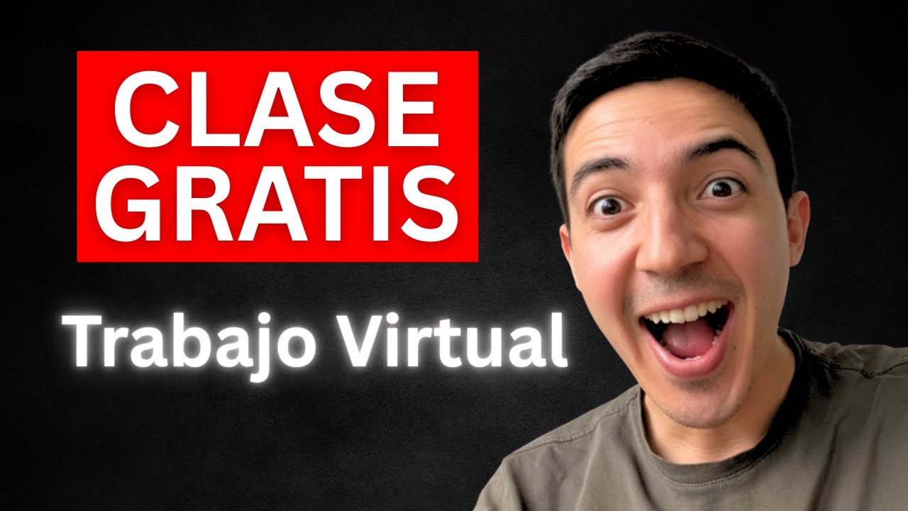 Clase: Consigue TRABAJO VIRTUAL con IA si tienes +40 años
