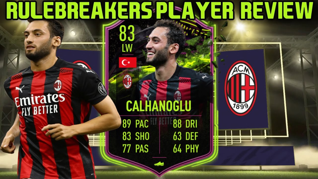THE MAESTRO! 83 RULEBREAKERS CALHANOGLU PLAYER REVIEW! FIFA 21 ULTIMATE TEAM