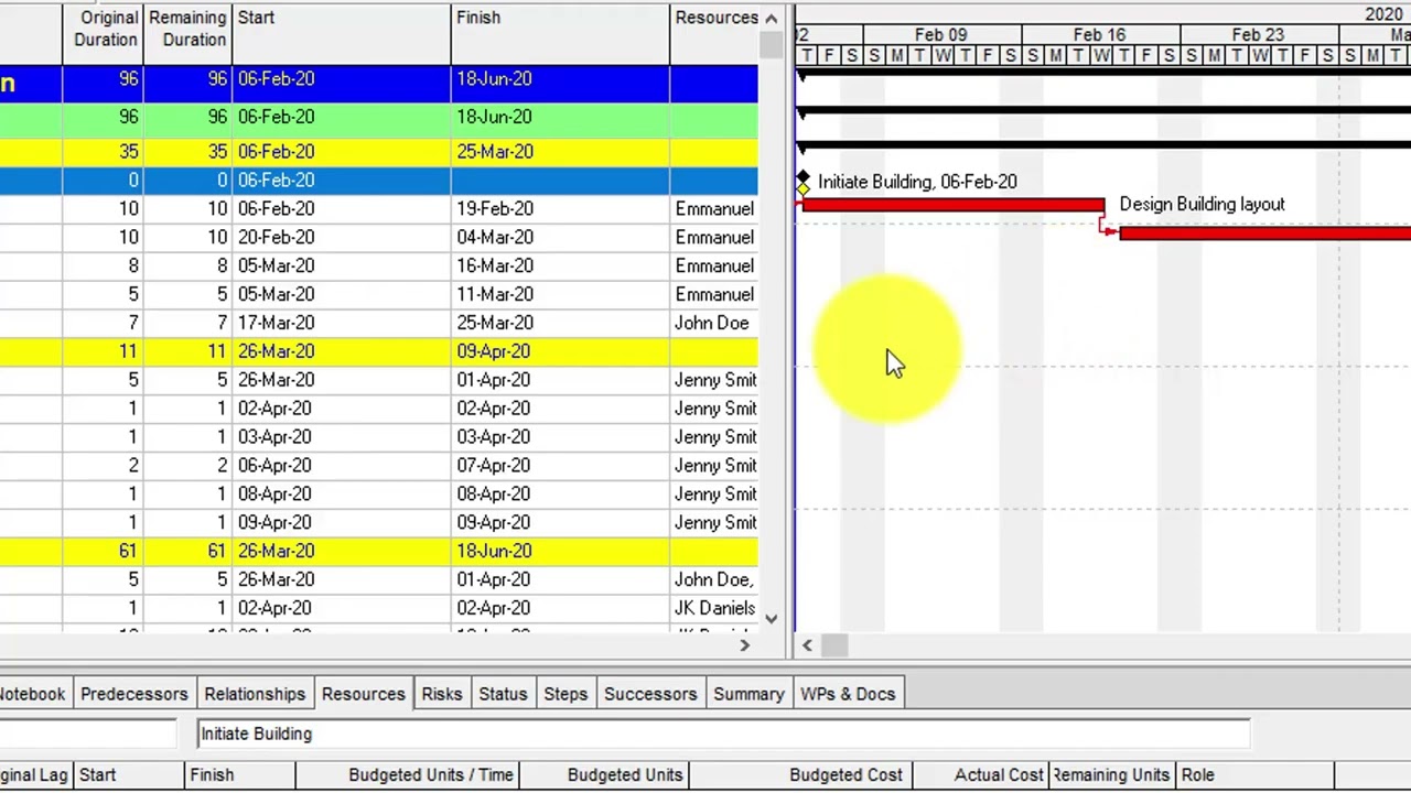 ORACLE #ACTIVITY #CODES IN PRIMAVERA P6 MASTER CLASS