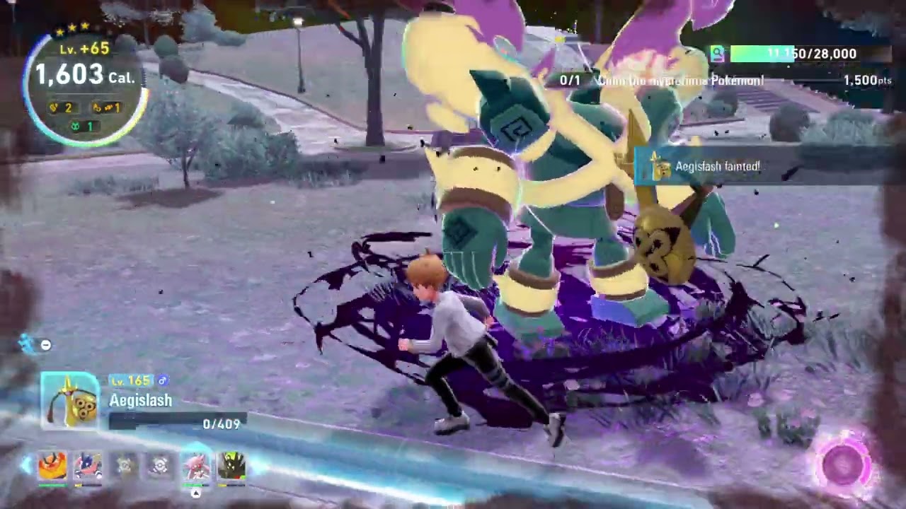 Mega Golurk Boss Fight - Pokémon Legends Z-A Mega Dimensions