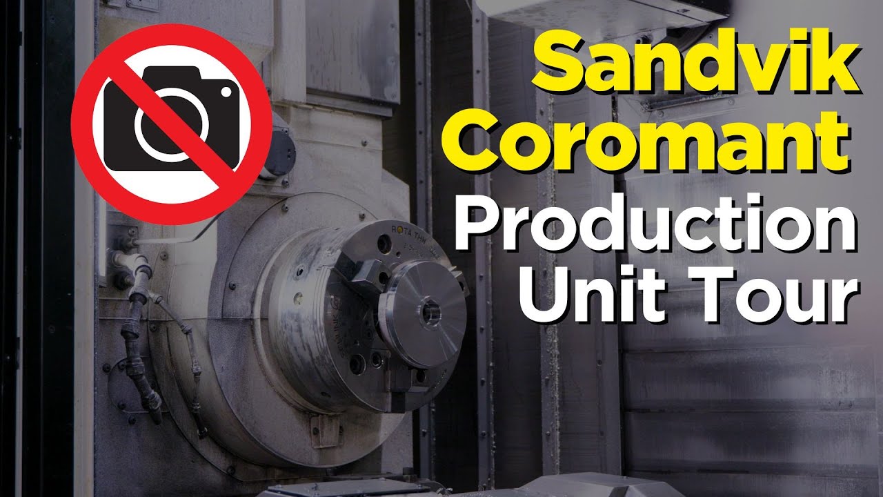 Sandvik Coromant Never Allowed Cameras In Here Before!
