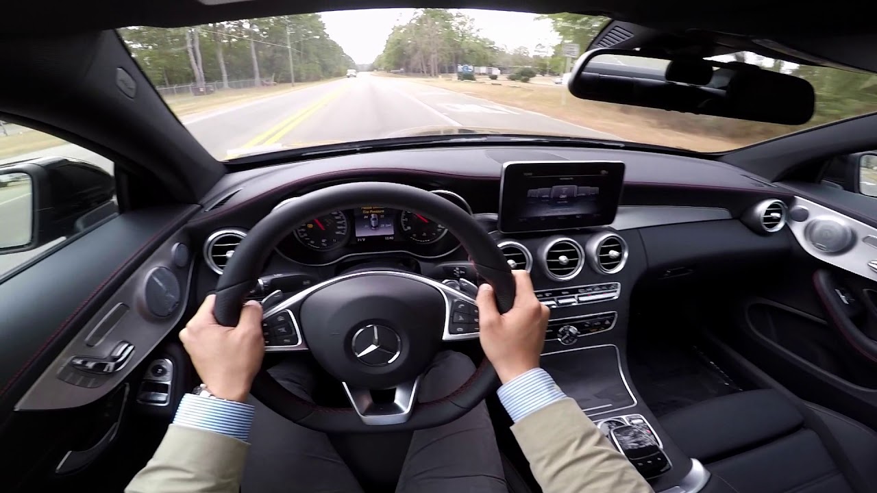 2018 Mercedes-Benz C43 AMG Coupe POV drive