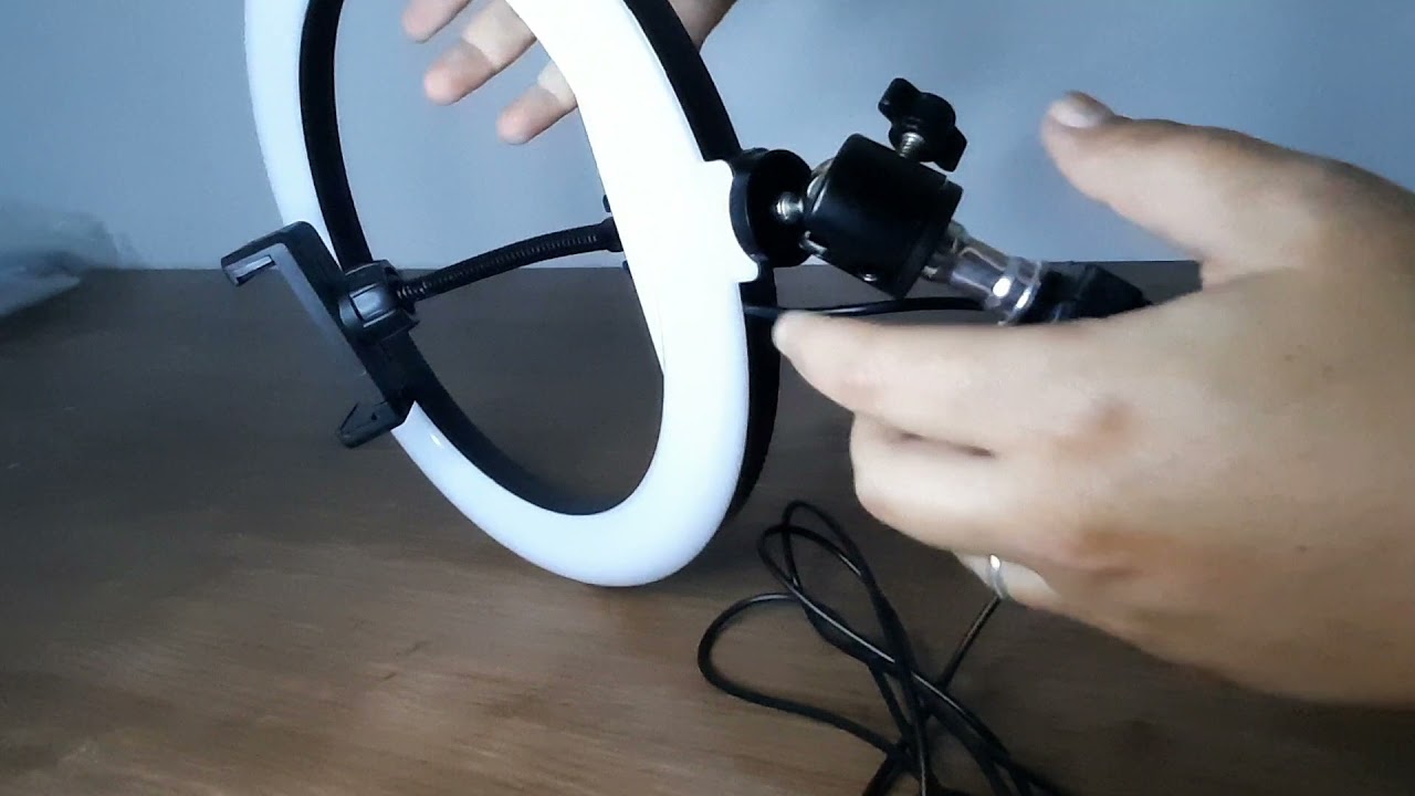 Como montar Ring Light de Chão de 26 cm prático e fácil