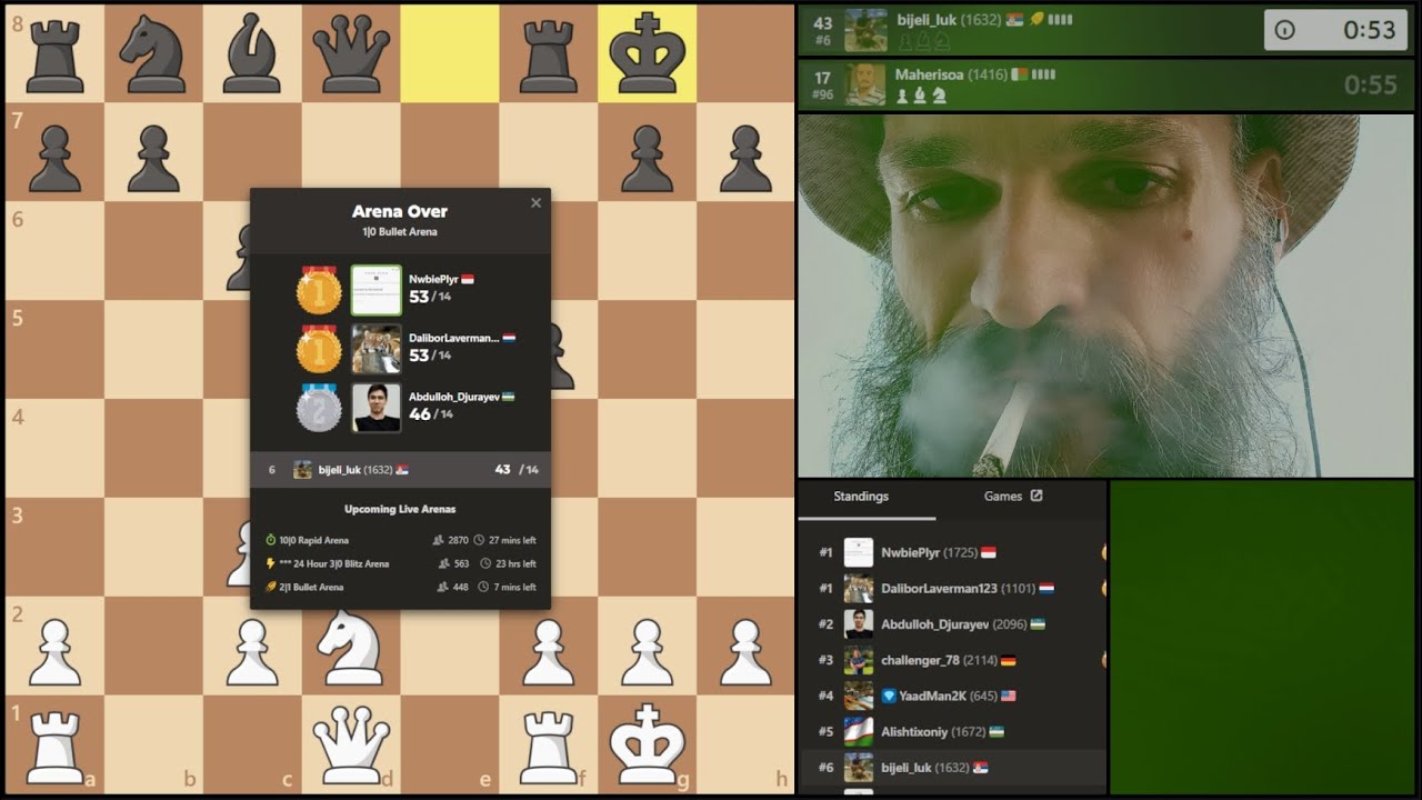 3-Minute Blitz Chess | Fast Games, Sharp Moves ♟️