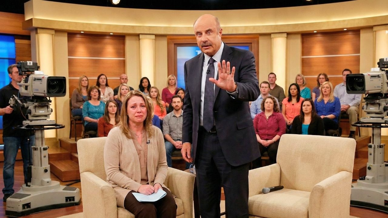 Husband Storms Out Mid-Show — Dr. Phil Immediately Stops Everything