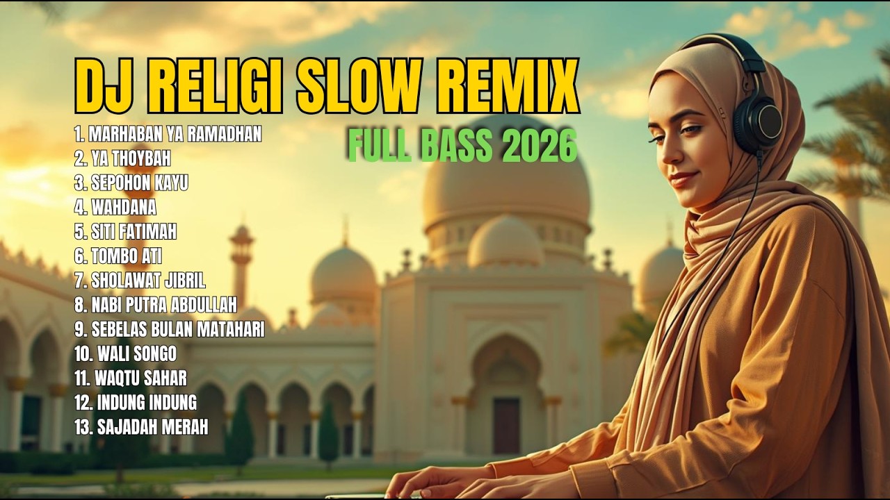 DJ RELIGI REMIX SLOW BASS TERBARU 2026 🔥  MARHABAN YA RAMADHAN & YA THOYBAH FULL BASS