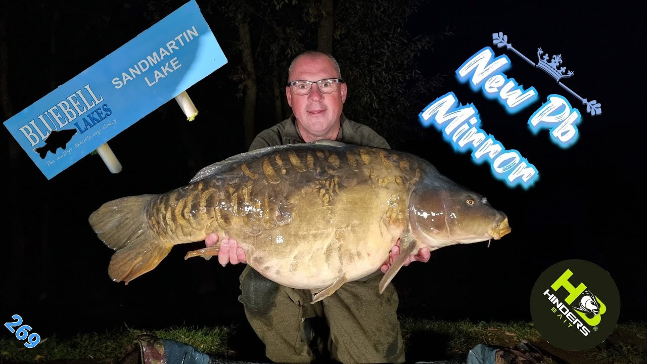 269 - Bluebell Lakes, New pb mirror!! 40lb+
