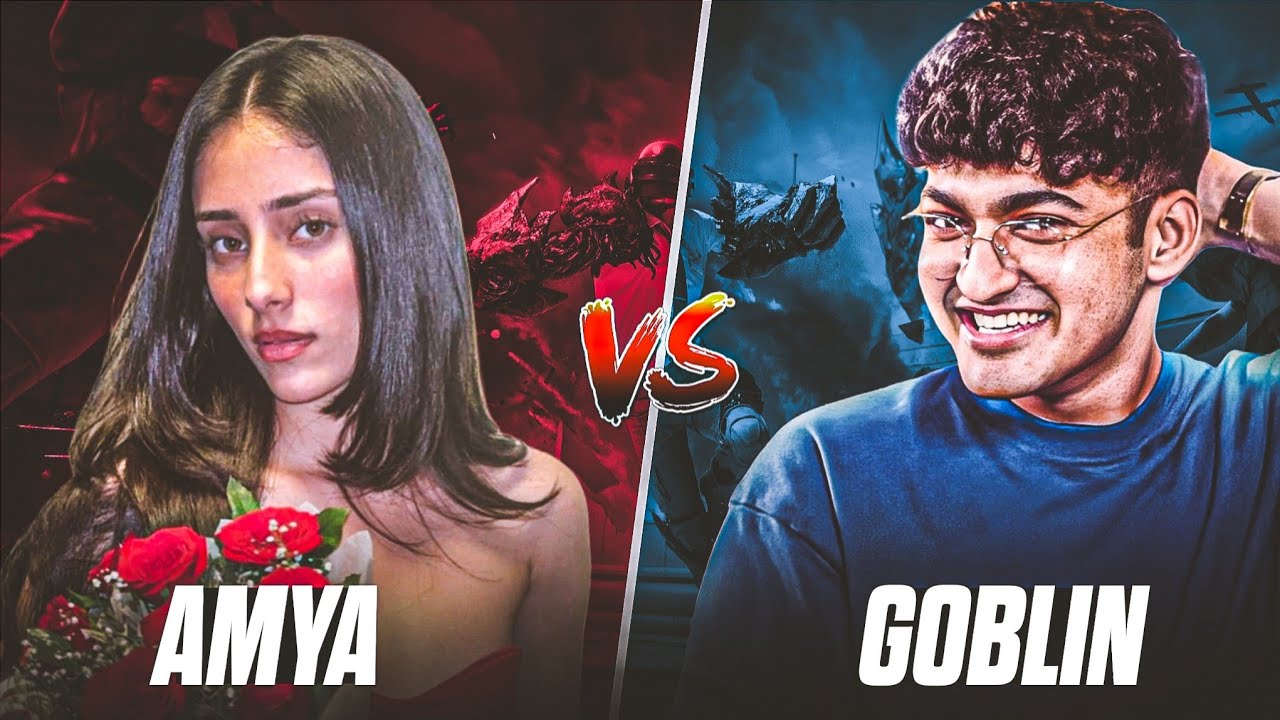 Amya vs Goblin intense 1v1 TDM 🔥♥️