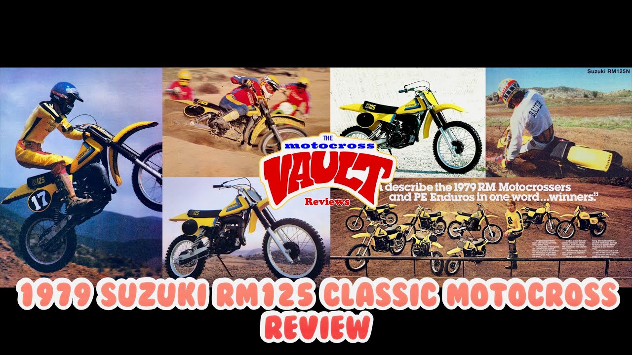 Обзор Suzuki RM125 1979 года | Тест двухтактного мотоцикла Classic Yellow Rocket
