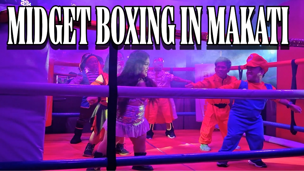 Taking My Date to MIDGET BOXING in the Philippines RED LIGHT DISTRICT