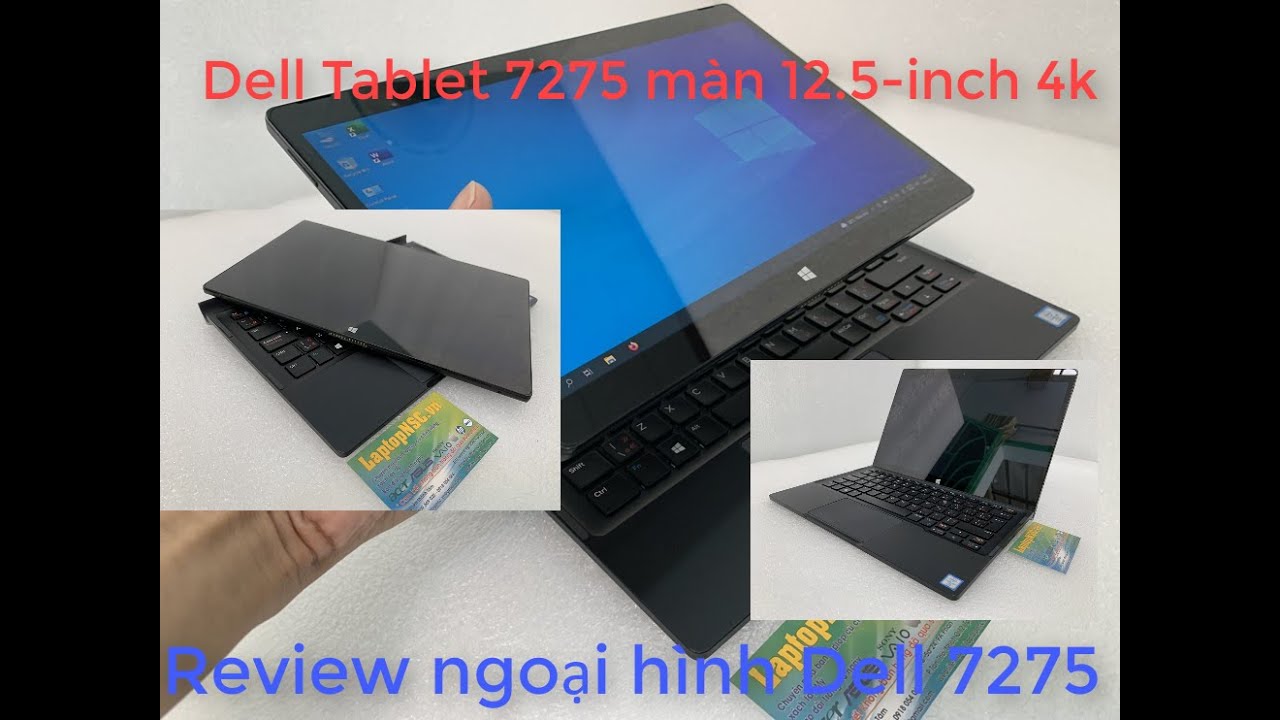 Dell Latitude 7275 2 in 1 Core m7 6Y75 12.5 4K Touch