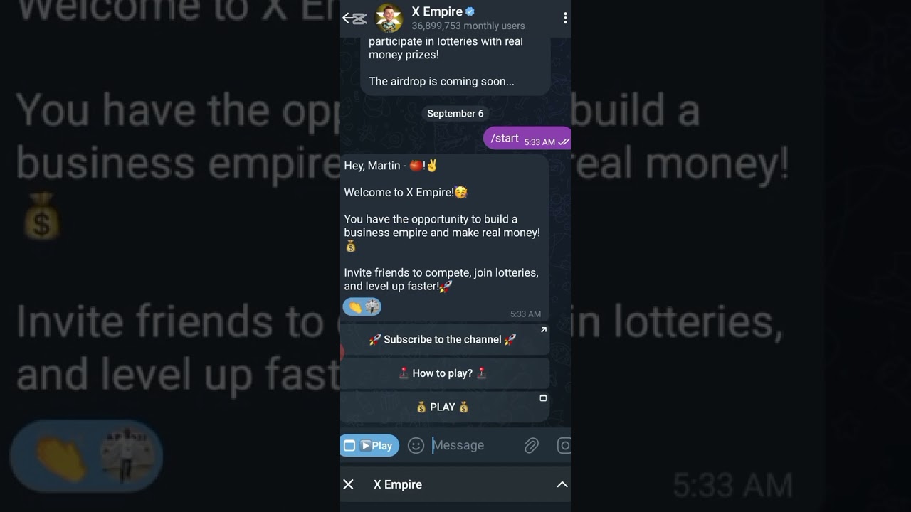How to make a Ton Transaction in X-Empire Airdrop: Task for Participating in Airdrop