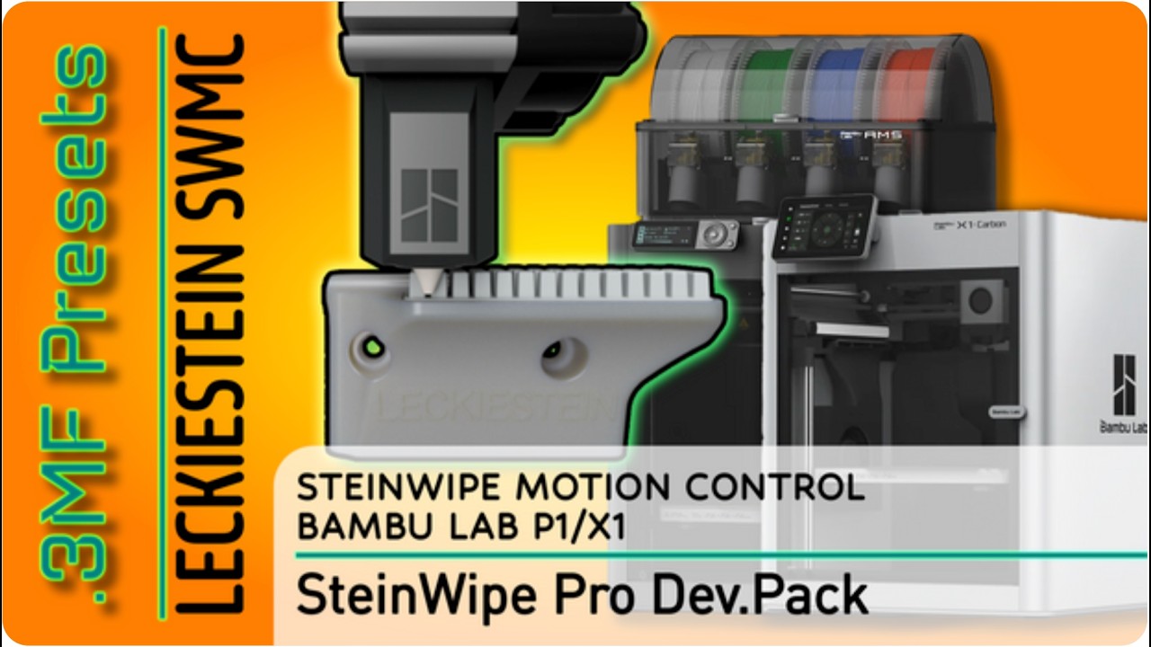 Обновление стеклоочистителей SteinWipe для моделей P1 и X1 – изменился способ доступа к проекту.