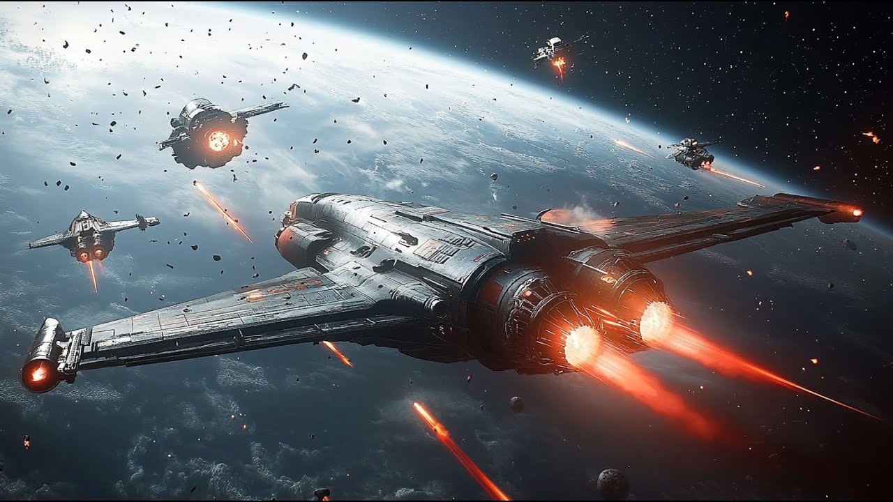Les humains adressent un dernier avertissement à l'armada d'invasion : elle doit partir.