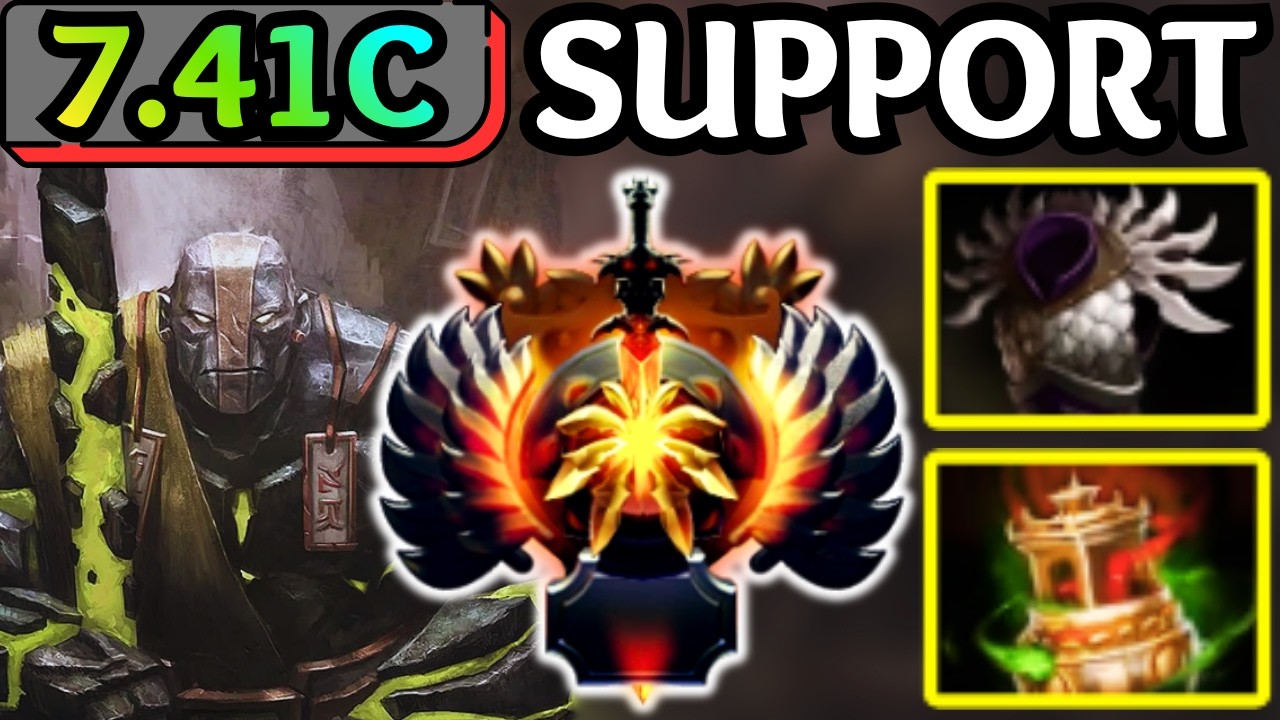 🔥 EARTH SPIRIT Support GOD &mdash; INSANE Rolling Boulder DOMINATION 🔥 Dota 2 Support