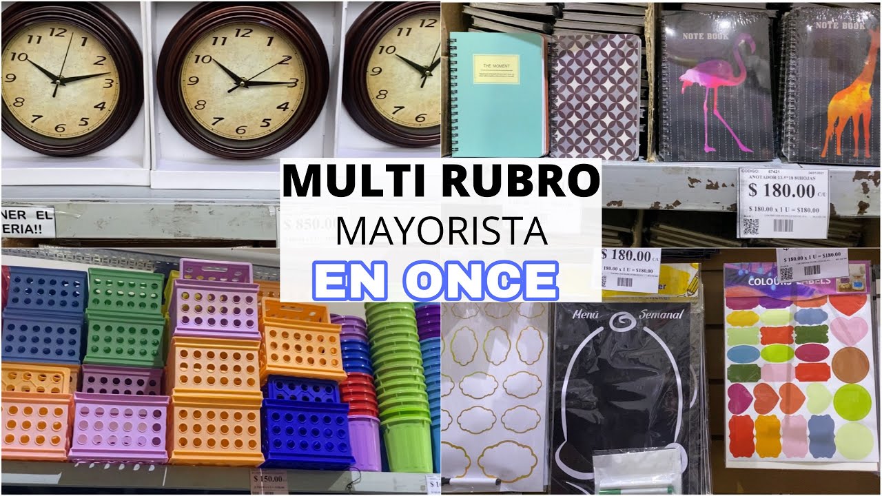 MULTI RUBRO DE ONCE/ Librería/ Perfumería/ Regalería/ Local mayorista/ Dónde comprar/