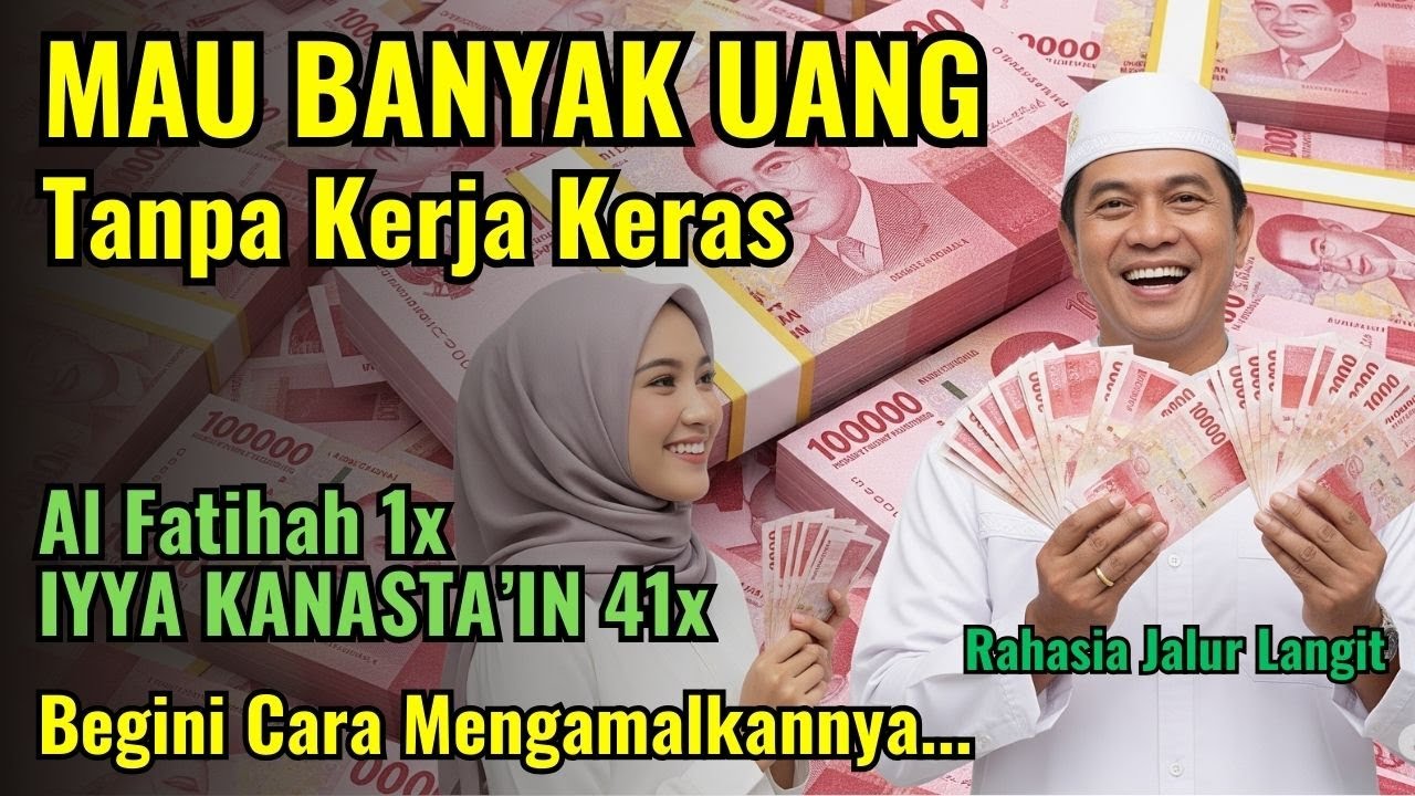 MAU KAYA RAYA TANPA BEKERJA..!! Baca Al-fatihah 1x 