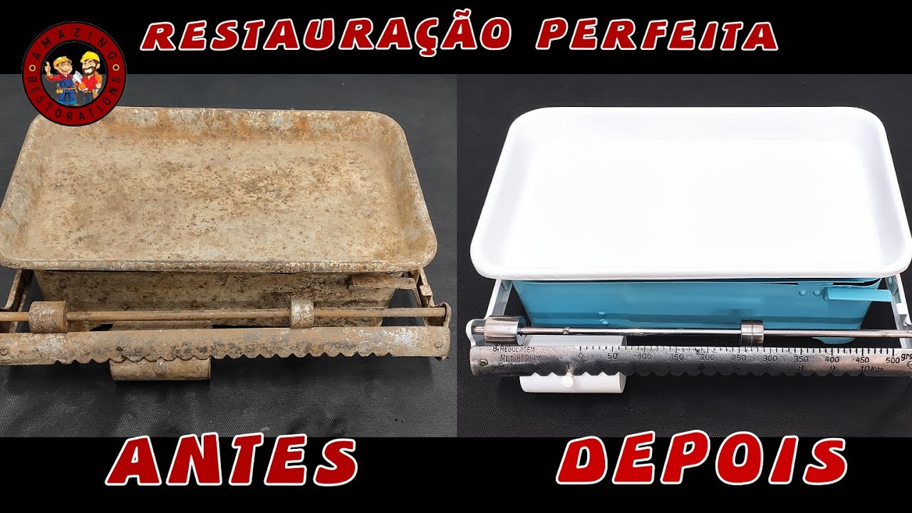 I RESTORED THIS 60&acute;s VINTAGE SCALE - AMAZING