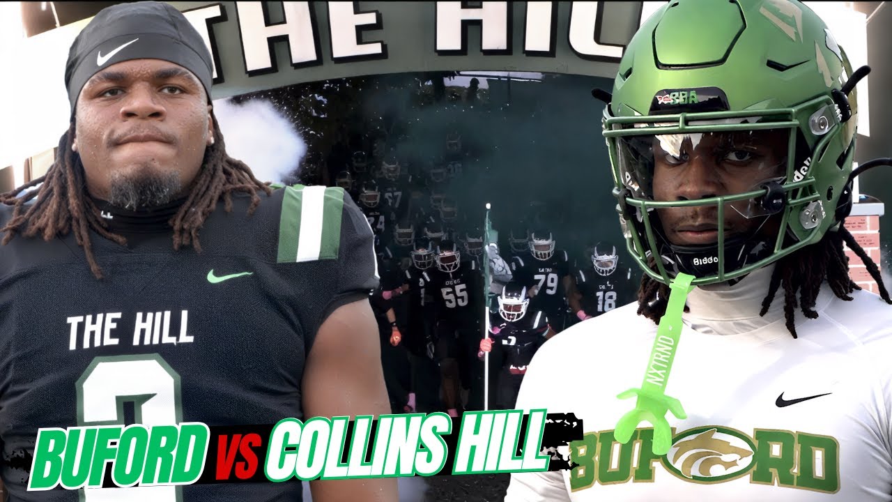 #2 Buford vs Collins Hill 🔥 Georgia High School Rivalry | Must-Watch Showdown 🔥