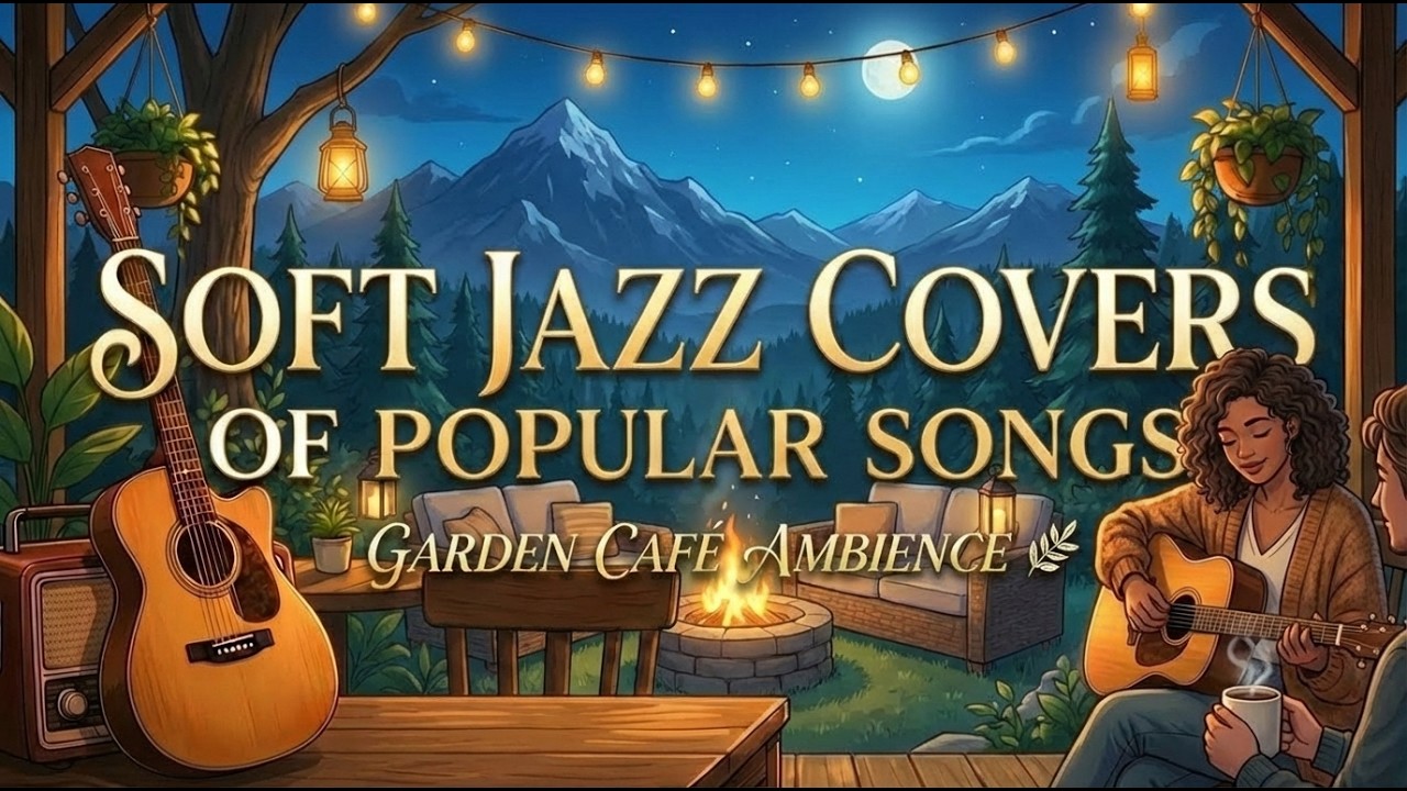 Calm your mind instantly. 🌿 Relaxing Forest Café Music for Study, Focus & Chill