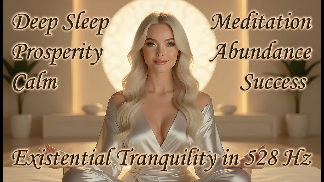 528 Hz Miracle Tone | Serene Flow: 9H Loop for Deep Sleep & Relaxation #528Hz #Meditation