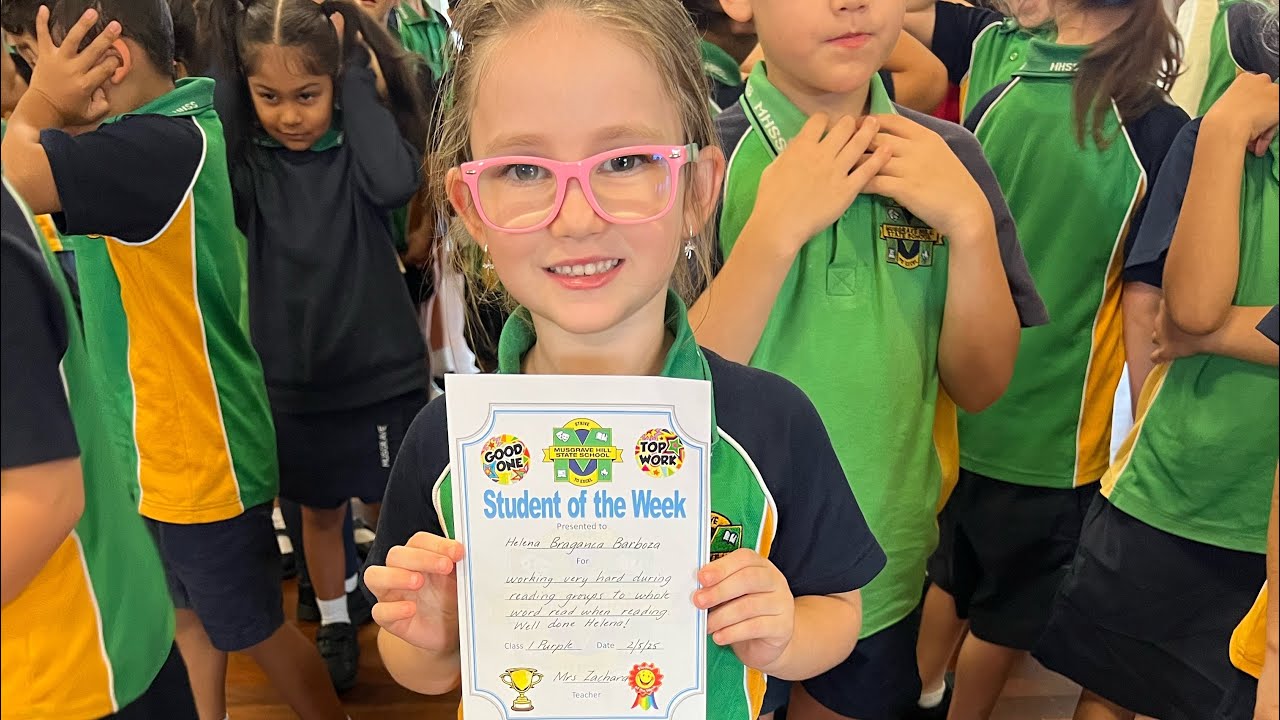 MHSS Student of the week Helena🎖️