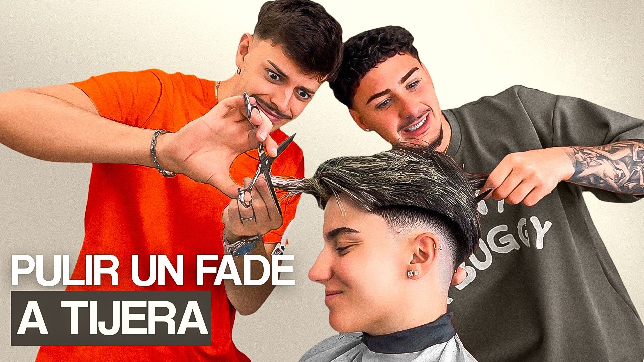 C&oacute;mo pulir un Fade? - Perfeccionar degradado con tijeras