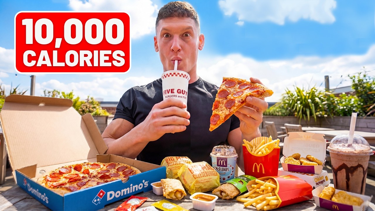 It’s My Birthday so I Tried to Eat 10,000 Calories in 10 Hours