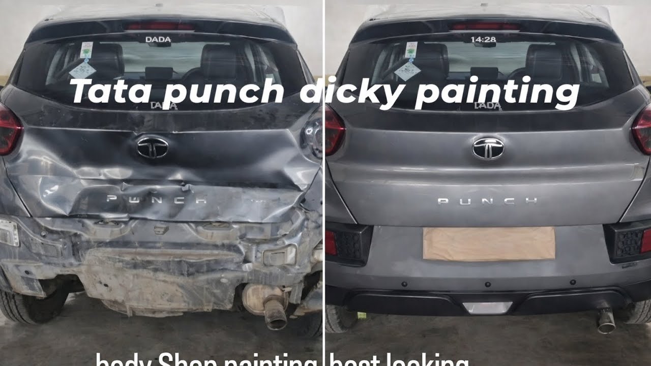 🤞Punch dicky painting 🤟#automobile 