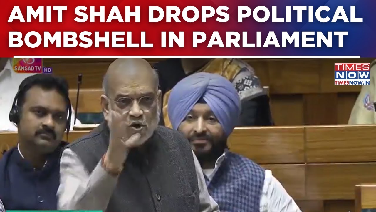Amit Shah Drops Political Bombshell In Parliament  Targets Indira Era & Rahul’s 'Vote Chori' Claims
