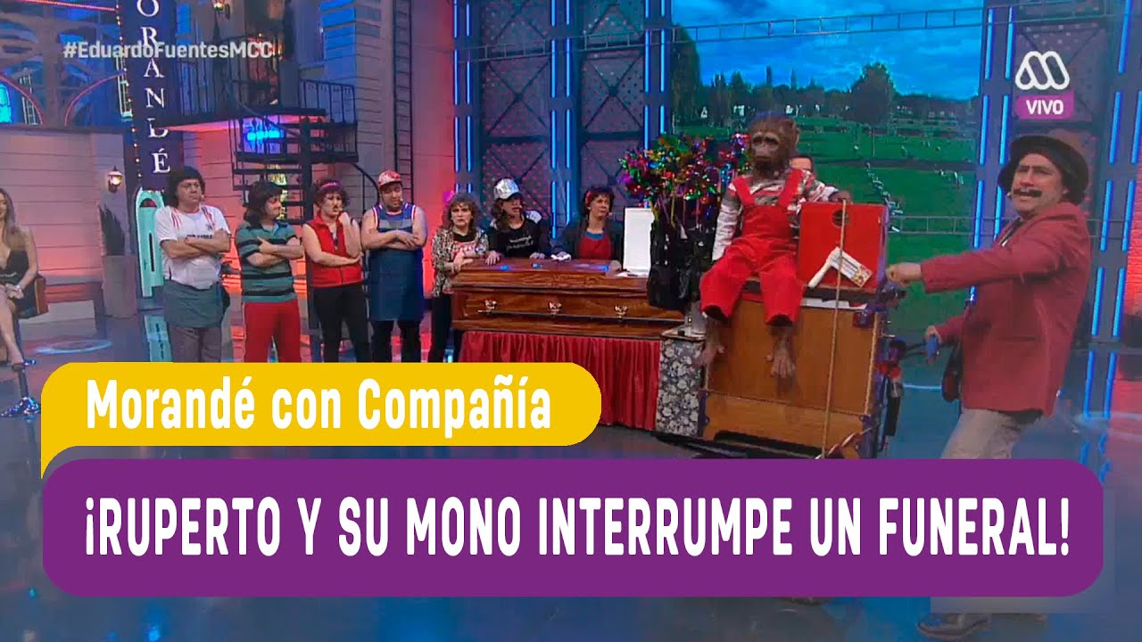 Ruperto y su mono interrumpen un funeral - Morandé con Compañía 2016