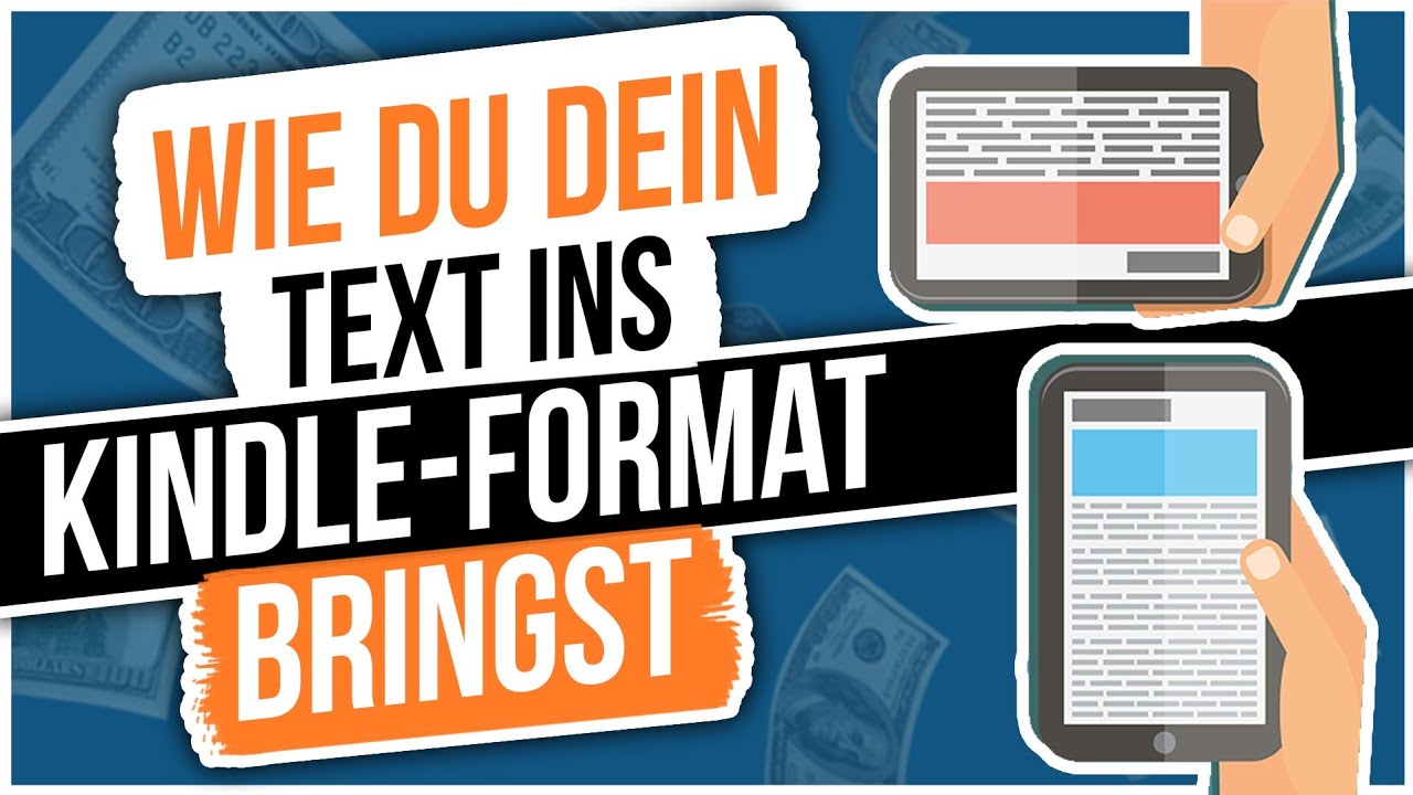 Wie du deinen Text ins Kindle-Format bringst | eBook konvertieren Tutorial
