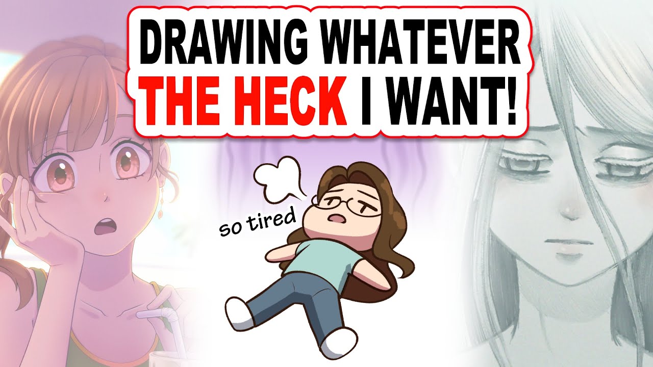 Drawing Whatever THE HECK I Want to give me energy! 🤩