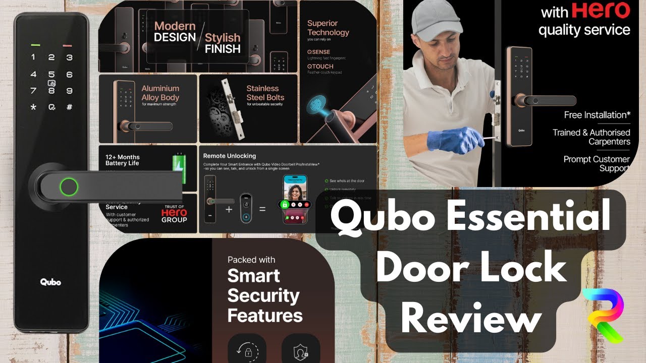 Обзор дверного замка Qubo Essential: основные характеристики и настройка #qubo #doorlock #smartlock