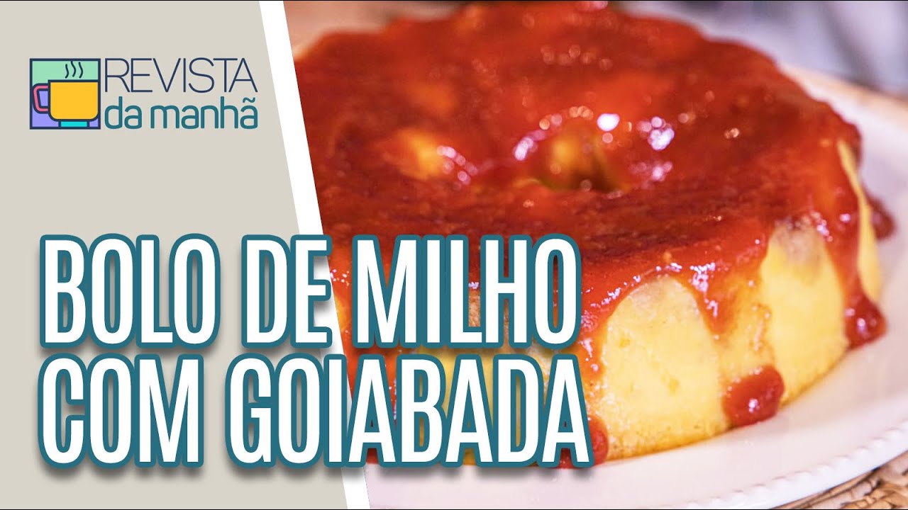 Bolo de milho com goiabada - Revista da Manhã (13/10/20)