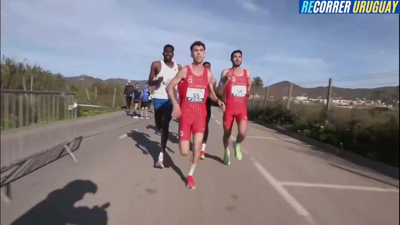 Santiago Catrofe 2º en Campeonato Español de 10k en Ibiza con 28.02 (España, 15/feb/2026)