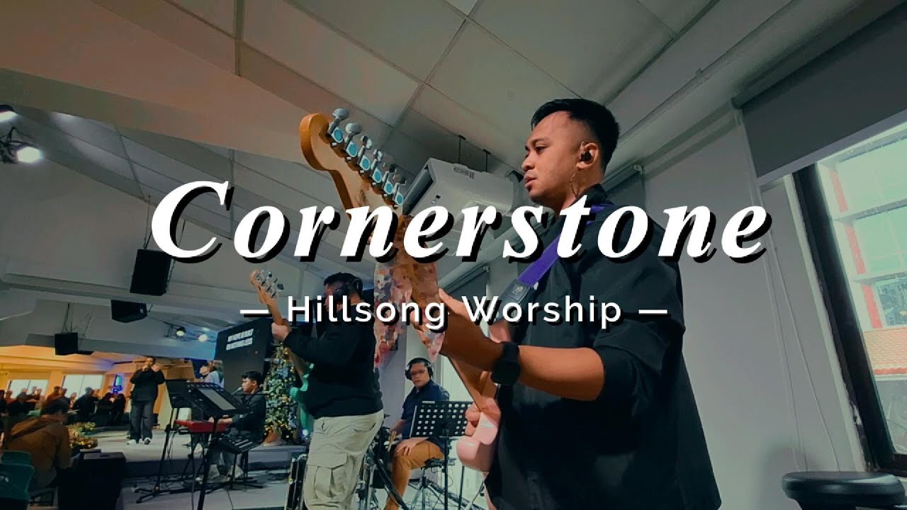 Cornerstone // Hillsong Worship | Electric Guitar Cam | In Ear Mix | Sunday Worship Live